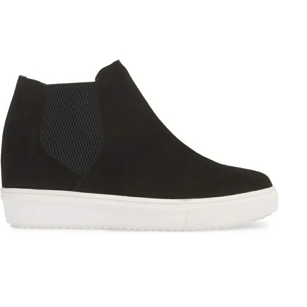 Street Chic Steve Madden Suede High Top Sneakers - Picture 5 of 5
